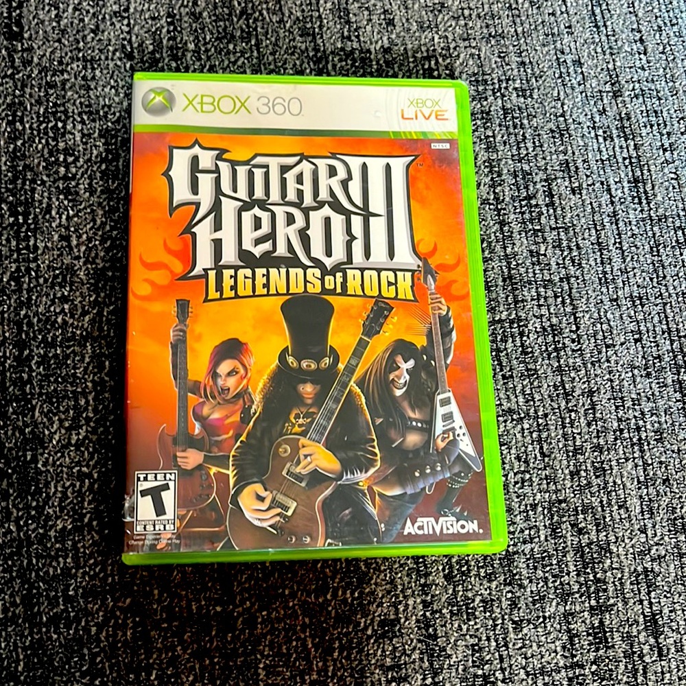 Guitar hero for Xbox 360